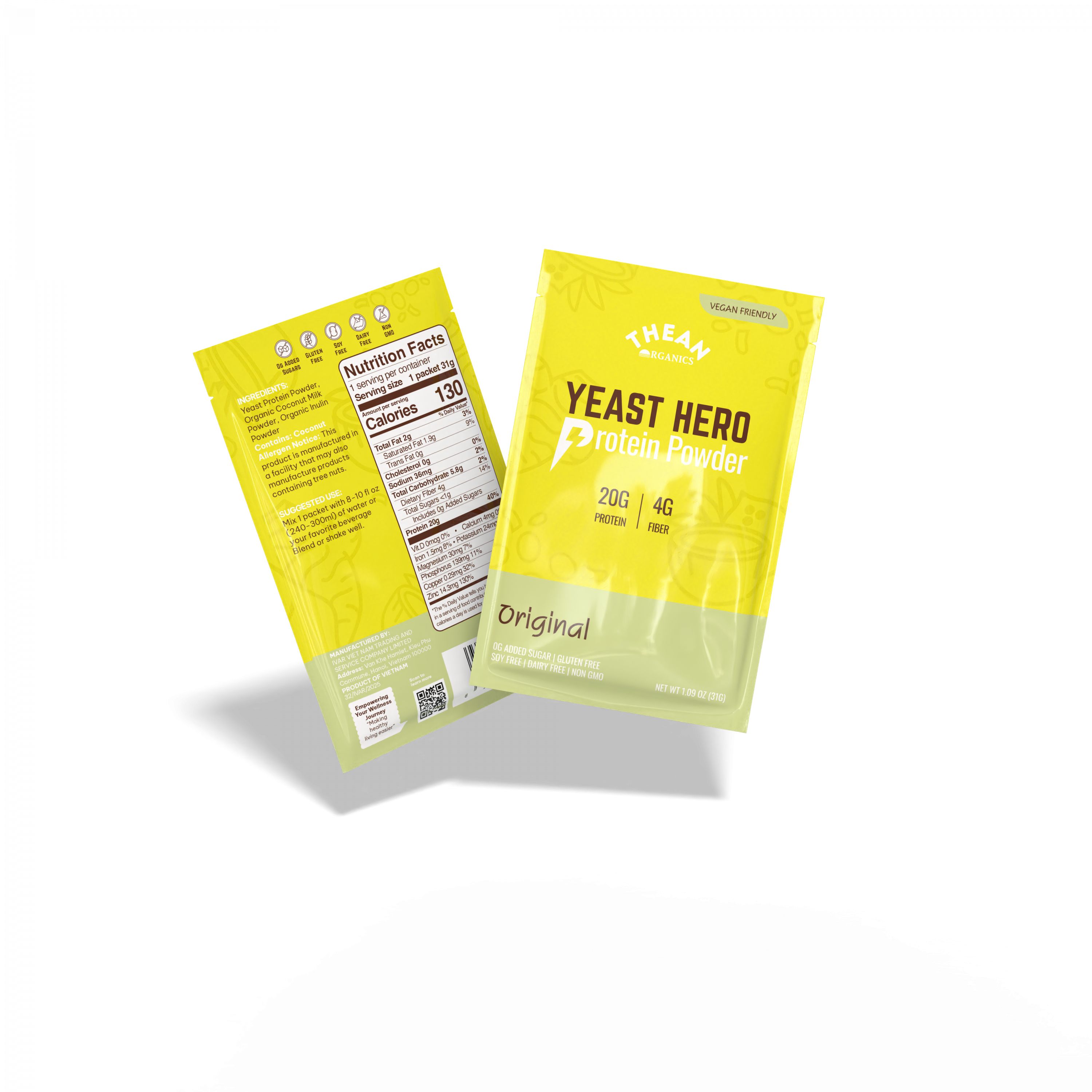 Yeast Hero Protein Original - Ảnh 3