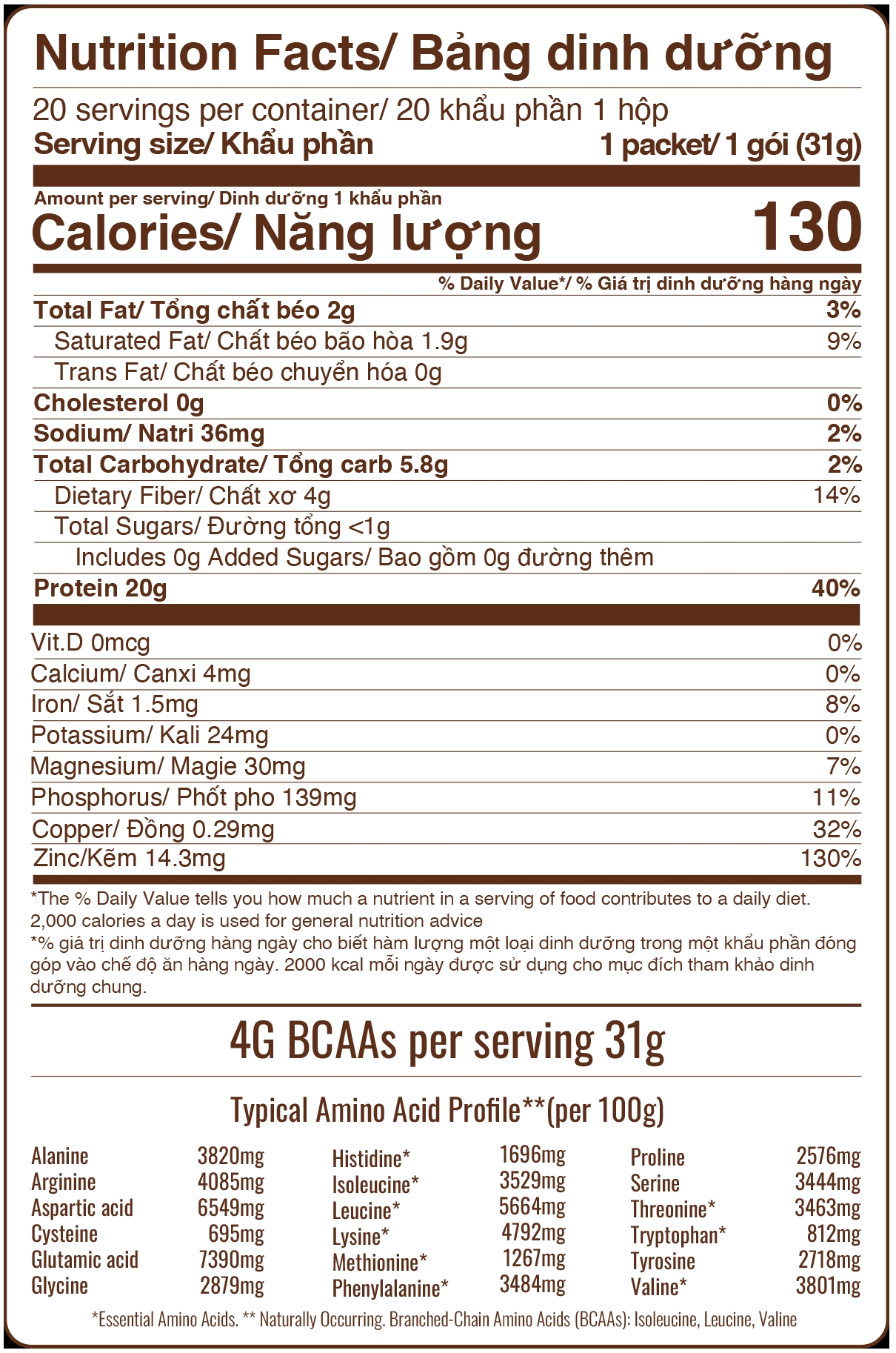 Yeast Hero Protein Original - Ảnh 6