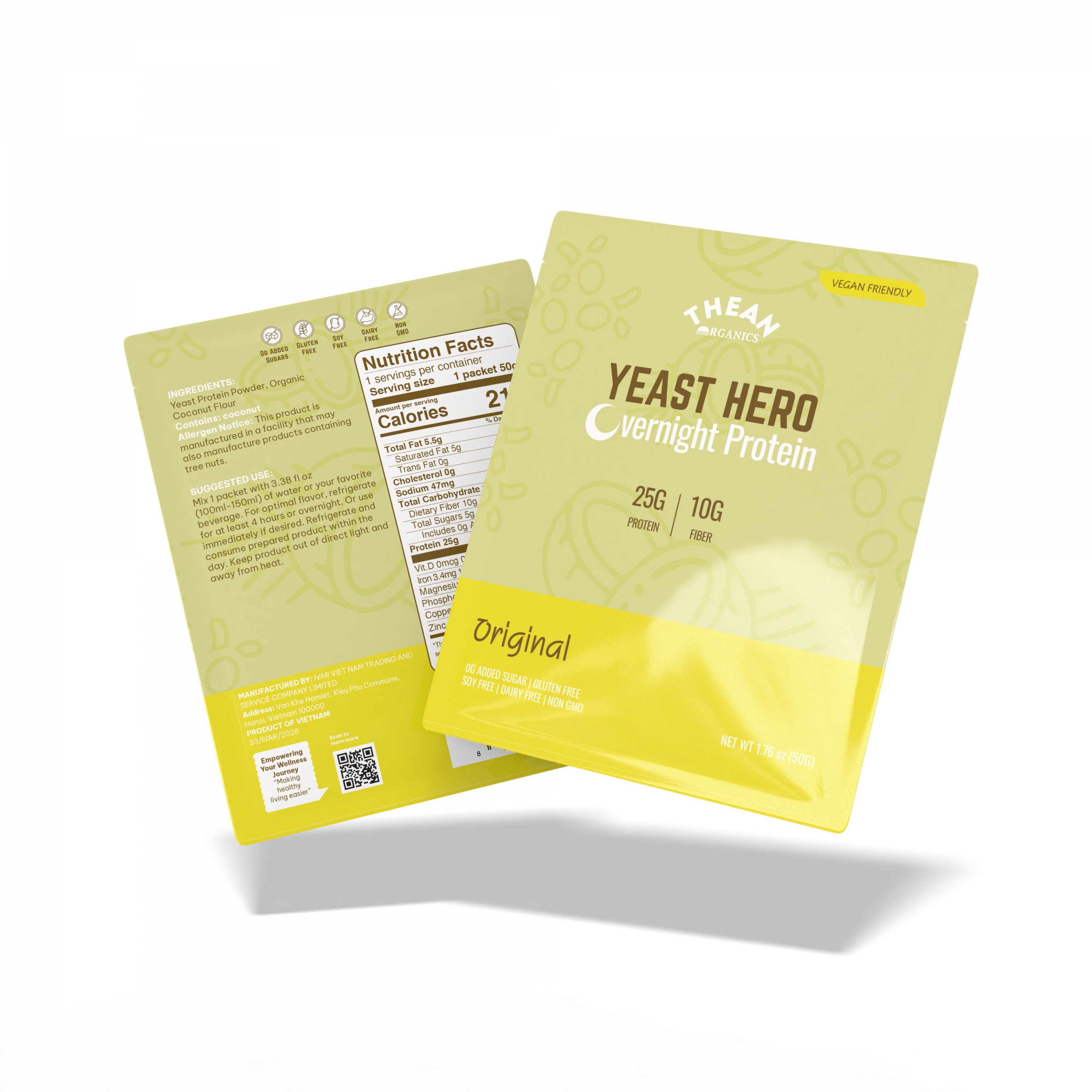 Yeast Hero Overnight Protein Original - Ảnh 3
