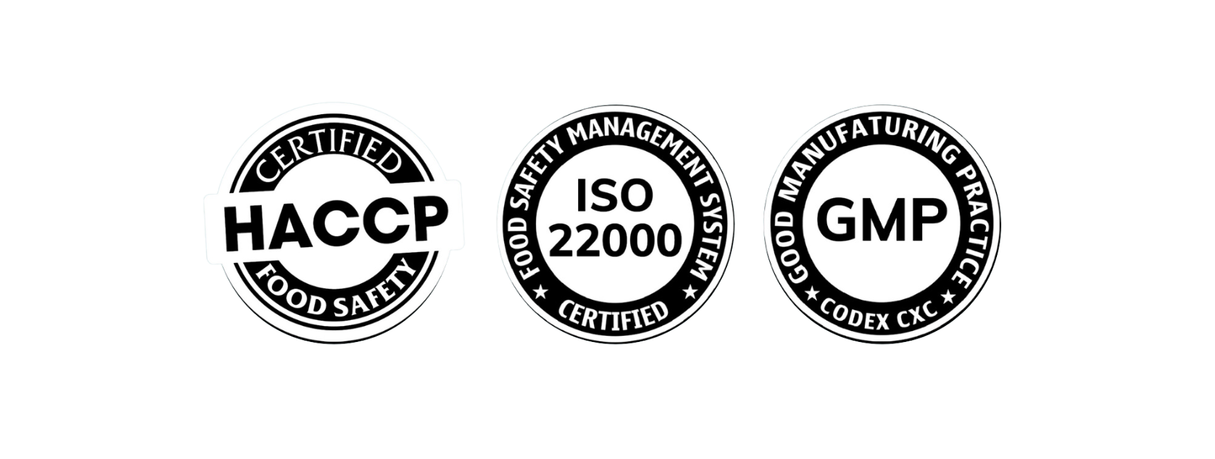 Chứng nhận HACCP, ISO22000, GMP