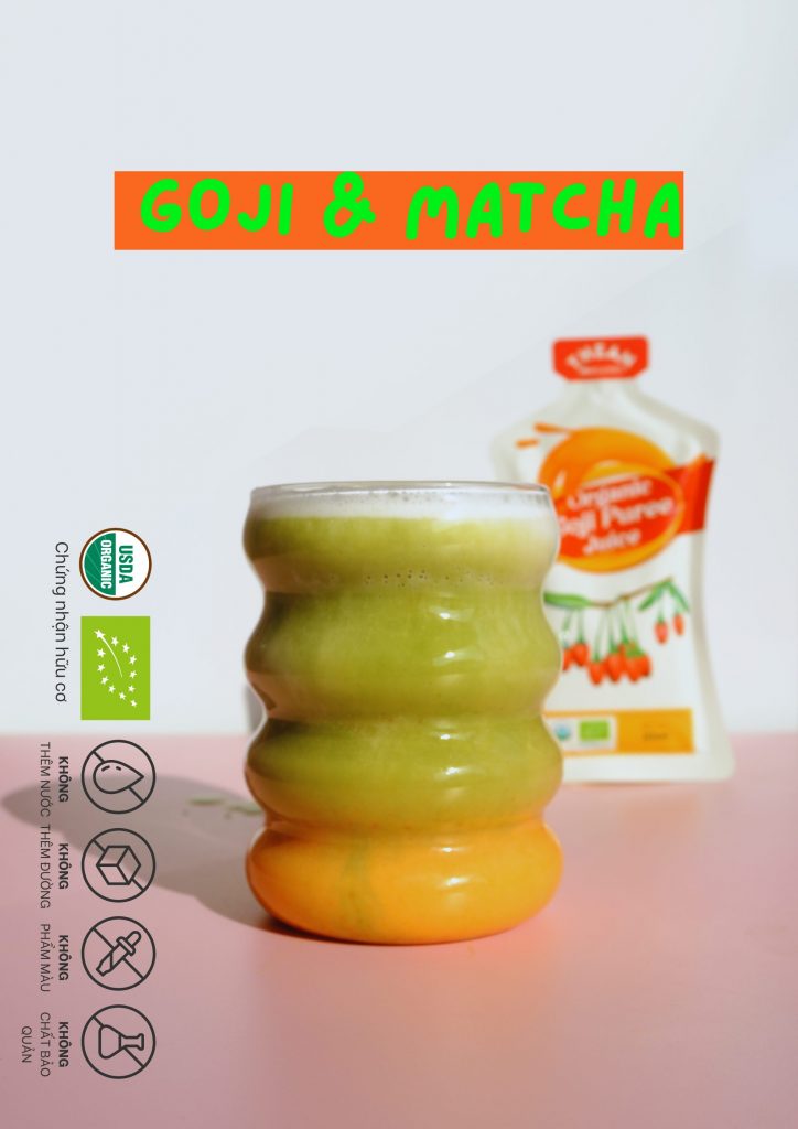 Matcha x Nước ép kỷ tử hữu cơ The An Organics 10 Nuoc ep ky tu huu co Organic Goji Juice The An Organics9