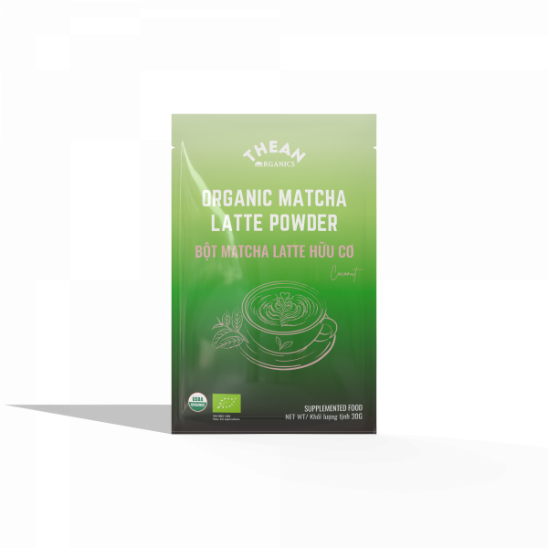 Trang chủ 14 Bột Matcha Latte Coconut Hữu Cơ 30g