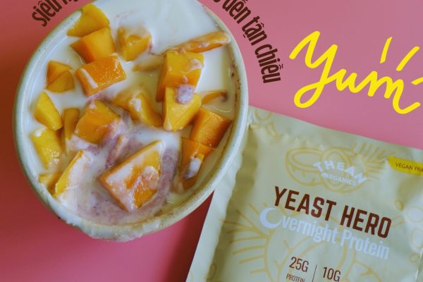 Smoothie Protein Yến Mạch Xoài 16 thean yeasthero overnight smoothie an sang 202509