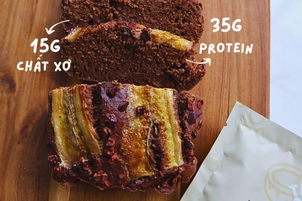 CÔNG THỨC: Bánh chuối nướng protein 3 yeast hero overnight5