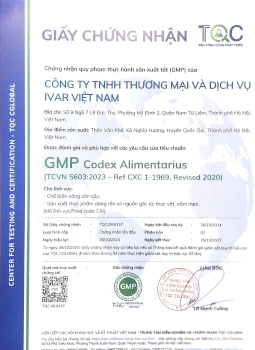 Chứng nhận GMP