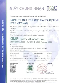 Affiliate 24 Chứng nhận GMP