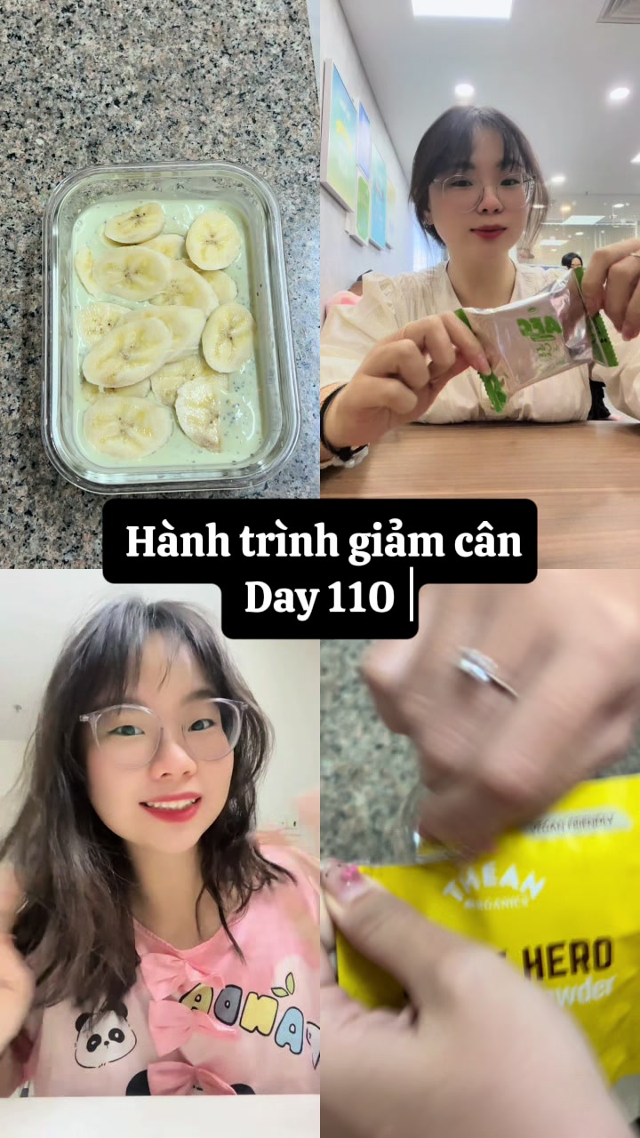 Day 110 | Hành trình về 48kg ✨ Tui mới tìm được 1 em protein từ nấm men thuần chay luôn nha mấy bà😘 #yeasthero #songlan
